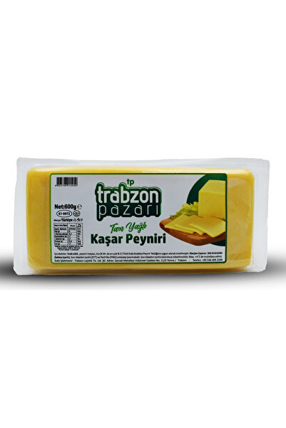 TRABZON PAZARI Taze Kaşar Peyniri 600 Gr