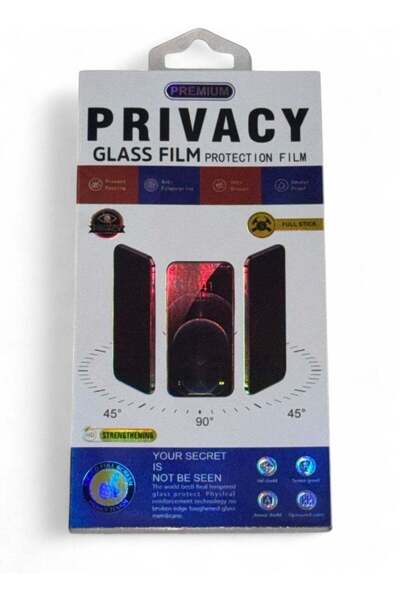 Generic Premium 28° Anti-Spy Privacy Screen Protector for iPhone 11 – Full Coverage Tempered Glass