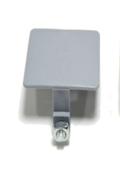 AYRINTISHOP Gri Cam Balkon Teker Çıkış Yeri Kapakları