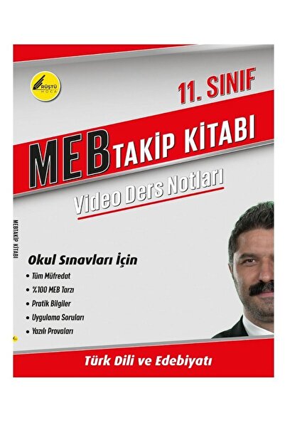 Rüştü Hoca 11. Sınıf Türk Dili ve Edebiyatı MEBTakip Kitabı