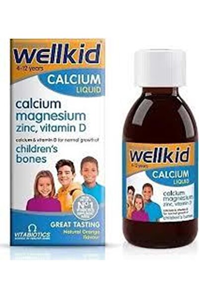 Vitabiotics Wellkid Calcium Liquid Syrup 150 ml