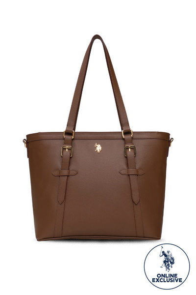 U.S. Polo Assn. حقيبة كتف نسائية من A.Brown Us25581 حصرية عبر الإنترنت