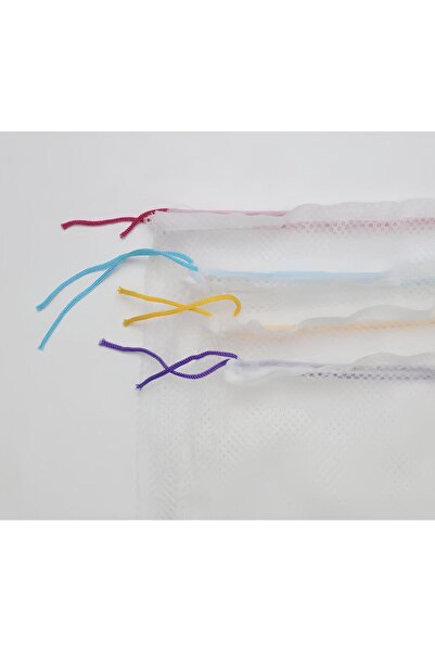 MorPort 4 Adet Lüx Çamaşır Yıkama Filesi I Çamaşır Yıkama Torbası I Üniversite ve Askerler İçin Özel Üretim