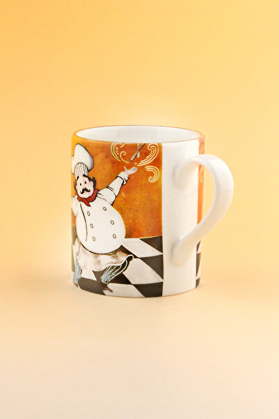 Bursa Porselen Dekor كوب بورسلين الشيف الأصفر