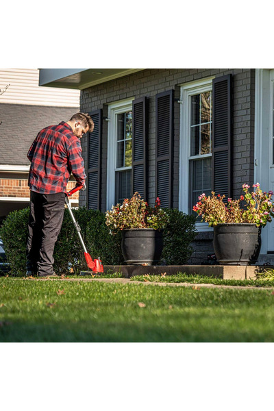 ulubag 24V electric brushcutter with 2 batteries and complete set of accessories