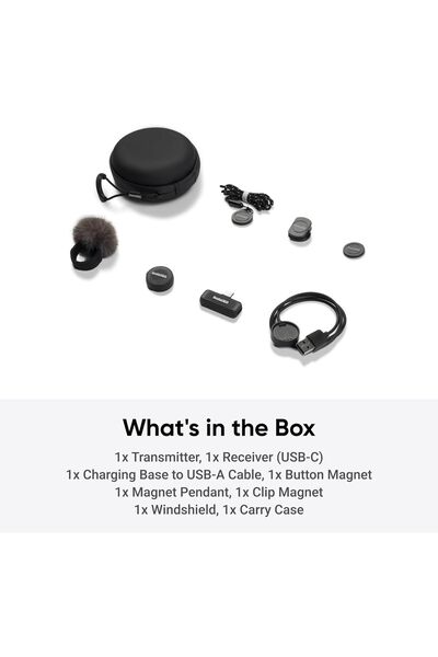 Insta360 Mic Air x5 x4 uyumlu (2yıl resmi distribütör garantili)