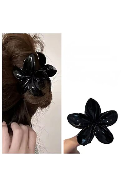 Monalisa Kadın Siyah Lotus Toka mm