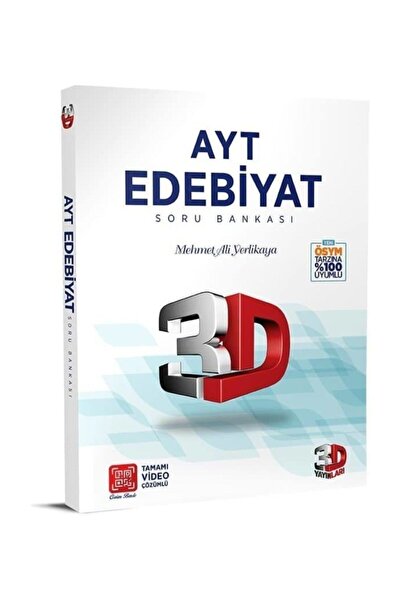 3D Yayınları Ayt Edebiyat Soru Bankası