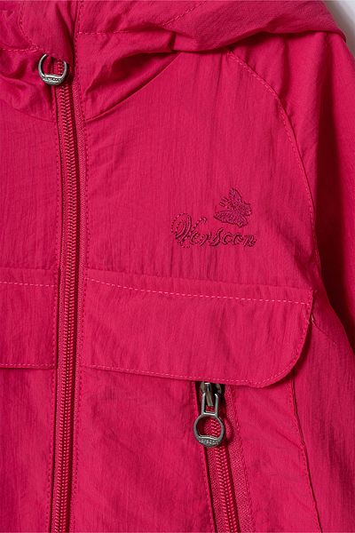 Verscon Girl's Hooded Embroidered Raincoat & Windbreaker 2 - 6 Years