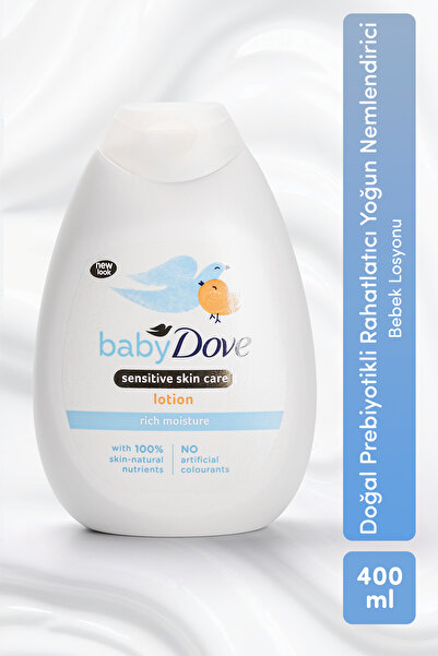 Dove Doğal Prebiyotikli Rahatlatıcı Yoğun Nemlendirici Bebek Losyonu 400 ml