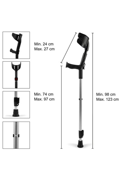 rebotec BİG250 KANEDYEN, 250 KG DAYANIKLI, EXTRA GÜÇLÜ, SAĞLAM, 1 çift