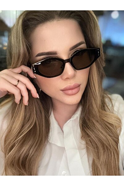 ZENIT نظارات شمسية نسائية من Bervox باللون البني |   UV400 و65 إيكارتمان