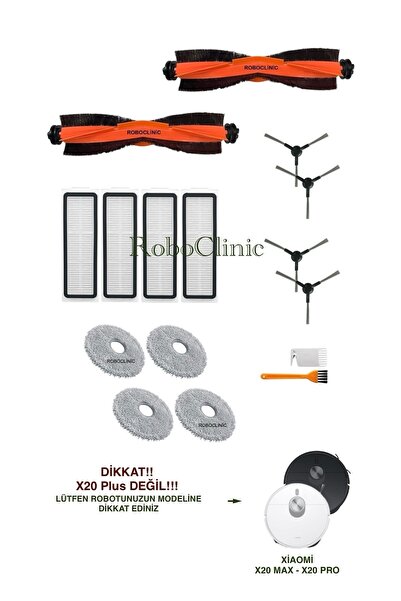 Roboclinic Xiaomi X20 Max / X20 Pro (NU este PLUS!!) Perie de schimb compatib...