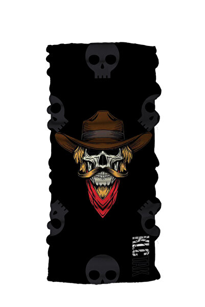 MODA KLCTAK KOVBOY ŞAPKALI KURUKAFA BOYUNLUK (BUFF)