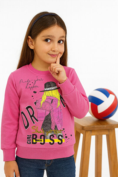 Kamika سويت شيرت بناتي عالي الجودة بحبلين