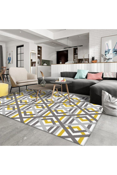 sharpdo Soft Indoor Large Modern Area Rugs Shaggy Patterned Fluffy Carpets