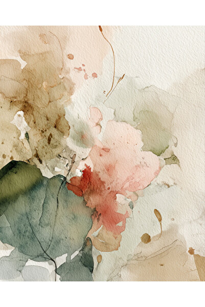 fuart.co Ebru Sanatı Dijital Baskı Poster (Çerçevesiz)