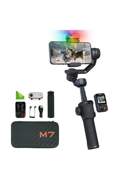 Hohem Hohem isteady M7 AI لتتبع الهاتف الذكي Gimbal Stabilizer