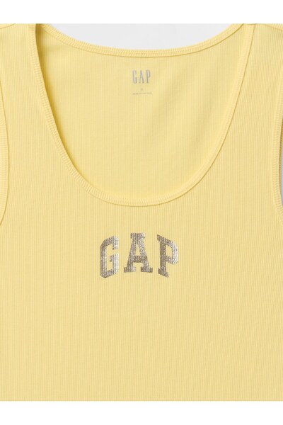 GAP Kadın Sarı Gap Logo Fitilli Atlet