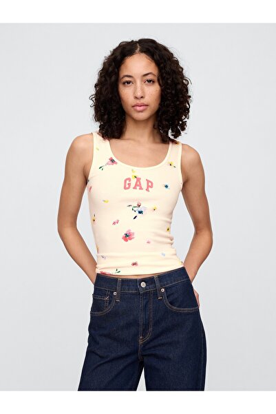GAP Kadın Çok Renkli Gap Logo Fitilli Atlet