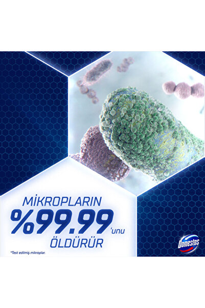 Domestos Çamaşır Suyu Dağ Esintisi 750 ml X 6+ Sünger 1 Adet