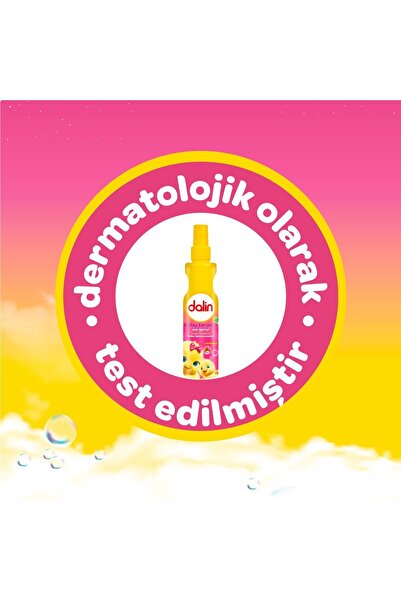 Dalin Kolay Tarama Spreyi Badem Özlü 200 ml | Saç Açıcı | Elektriklenme Önleyici | Çocuk & Yetişkin