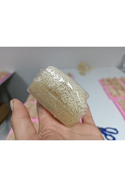 scapella Kabak Lifli Sabun 1 Adet Aloevera 1 Adet Pirinç Özlü Sabun Ve Özel El Yapımı Bileklik Hediye