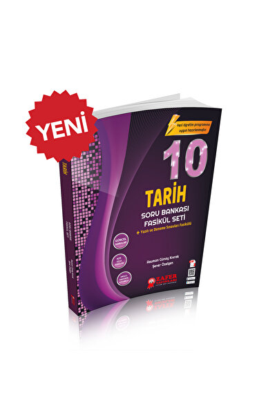 Zafer Yayınları ZAFER YAYINLARI 10. SINIF TARİH SORU BANKASI FASİKÜL SETİ