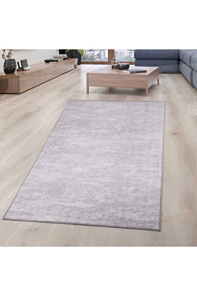 Bonny Home Nova Gri Salon Oda Koridor Halısı Kaymaz Taban Makinede Yıkanabili...