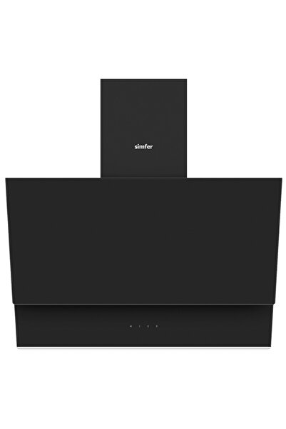 Simfer 8703 60 Cm Siyah Eğik Dokunmatik Cam Davlumbaz