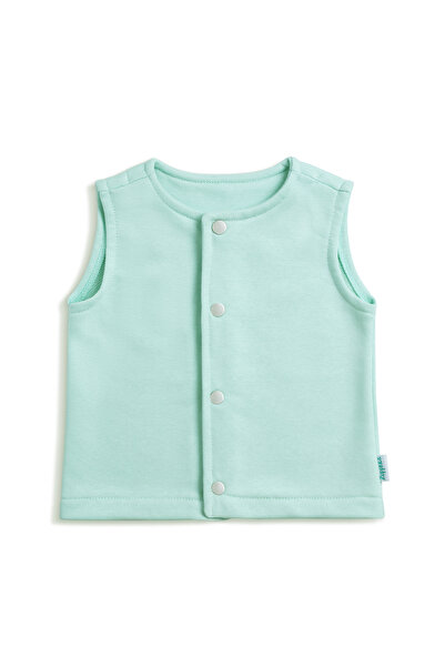 Zuppers Snap Cotton Baby Kids Vest - Mint