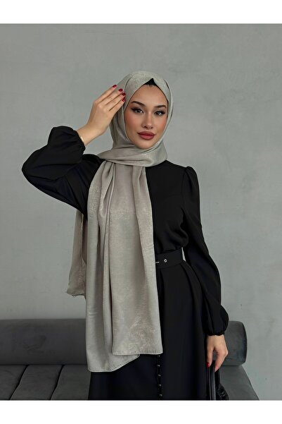 Butik İNCE KADİFE ŞAL GRİ