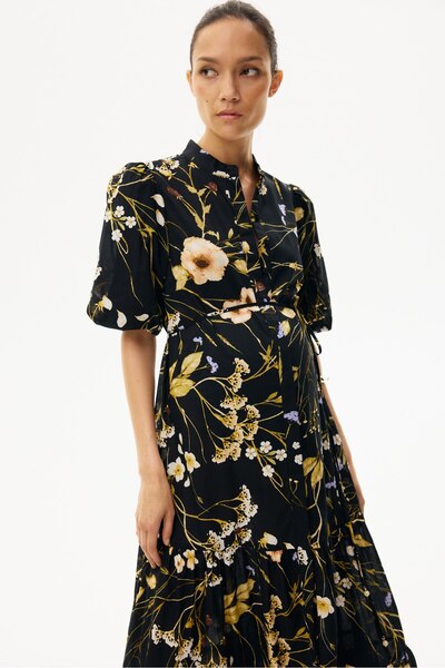 H&M MAMA Katlı ve Pamuklu Elbise