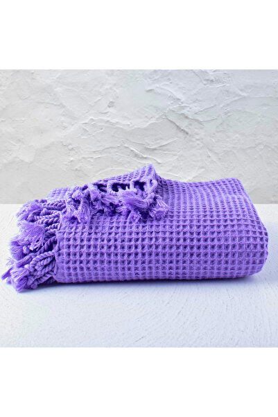 Püskül Tekstil Luxury Beach Towel Peshtemal, Waffle Weaving, 100% Cotton, Quick Drying, High Quality Beach Towels