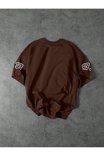 darkopia Unisex Τ-shirt Oversize Εκτύπωση Ομάδας Chicago Fair 93