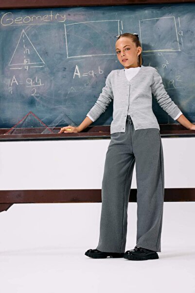 DeFacto Girls Wide Leg Wide Leg School Pants F2257A825Au