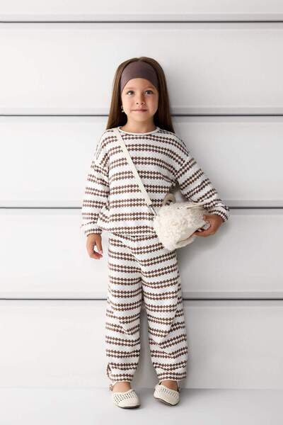 DeFacto Baby Girl Wide Leg Wide Leg Elastic Waist Trousers G1379A525Au