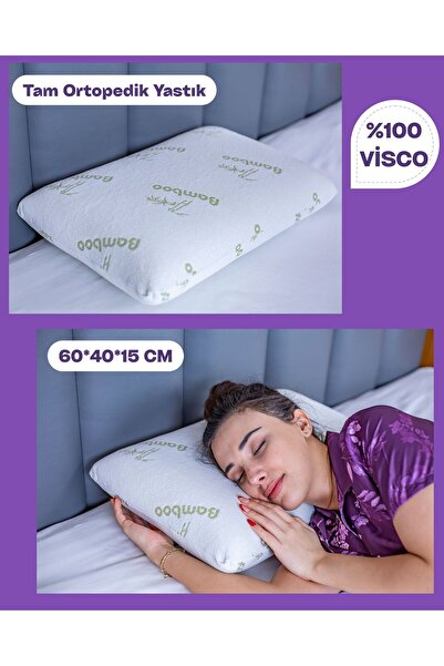 Simple. The Pillow Visco Klasik Yastık Anadolu Yastığı Memory Foam Boyun Yast...