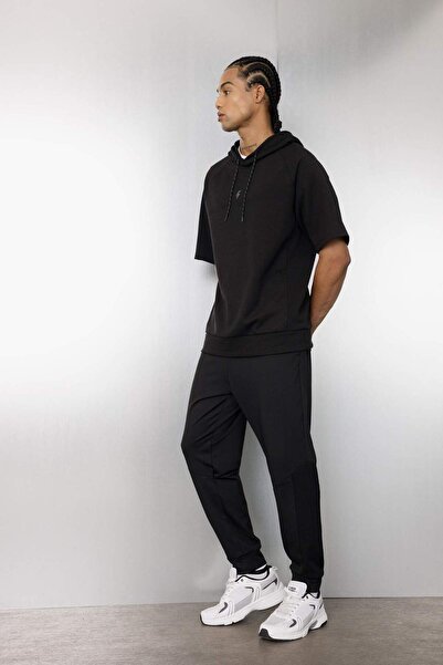 DeFacto DeFactoFit Sporcu Jogger Eşofman Altı Standart Fit Beli Paçası Lastikli Cepli C9174AX24AU