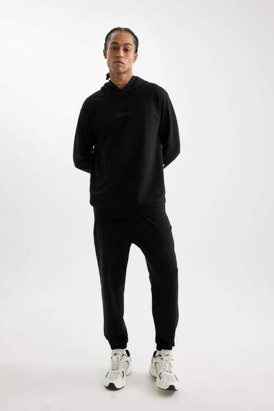 DeFacto Pantaloni de sport DeFactoFit Sportsman Jogger Fit standard cu buzunar cu talie elastică D6830AX24AU