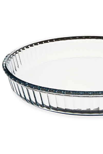 mijotex Pyrex Round Glass Baking Dish 1.9L, 4.5cm x 29.3cm