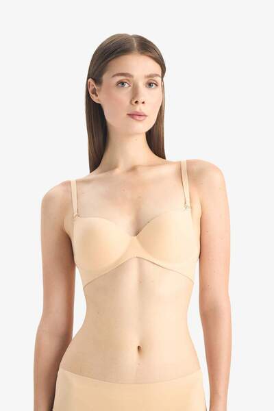 DeFacto Push Up Micro Dolgulu Push Up Bra Fall in Love C1525AX24SM