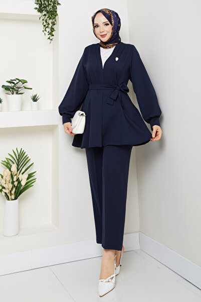 modapark.ist Жіночий комплект з брюками з ременем