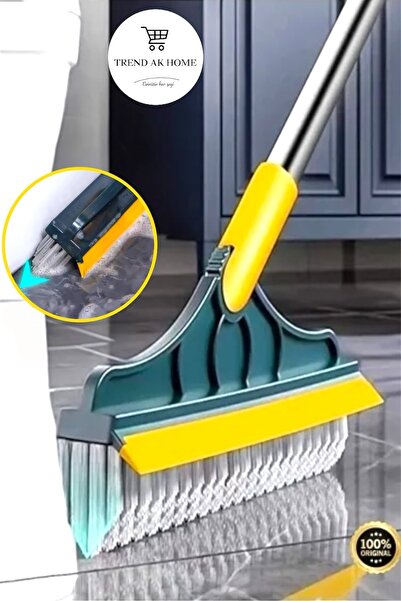 OSKAR FIRÇA V MOP - ÇEKPASLI FIRÇA SERT UÇLU - Derz Fırçası - Banyo Fırçası - Temizlenmesi Zor Alanlarda