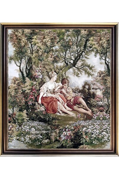 Niva Figurative Series-56 Woven Tapestry Fabric - Romeo and Juliet 10