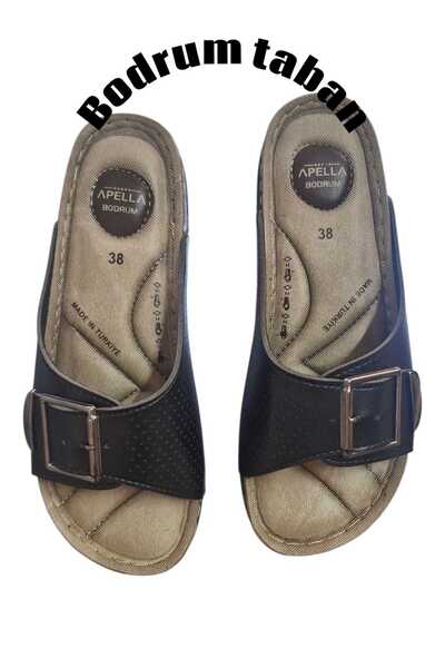 Apella Fully Orthopedic Single Buckle Mother Slippers