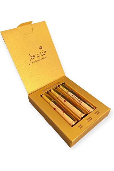 Hekayat Attar Discovery Set | Amour Collection (Rose Oud, Bonita Jamila & Desert Love) 3 X 10 ml