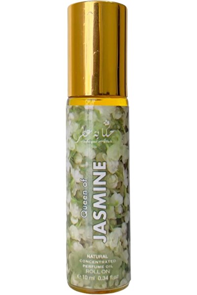 Hekayat Attar Queen of Jasmine 10 ml Natural Concentrated Perfume Oil Roll On