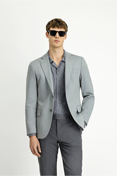 Kiğılı Regular Fit Lycra Classic Jacket