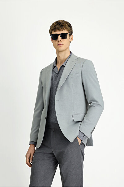 Kiğılı Regular Fit Lycra Classic Jacket